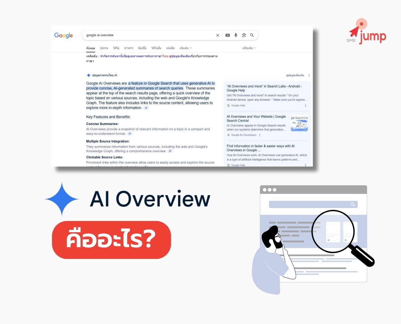 Google AI Overviews คืออะไร