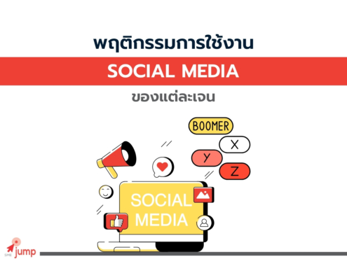 การใช้ social media ของแต่ละเจน 2025