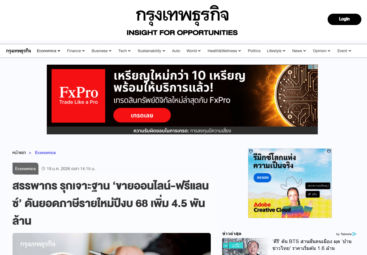 ตัวอย่าง Display Ads