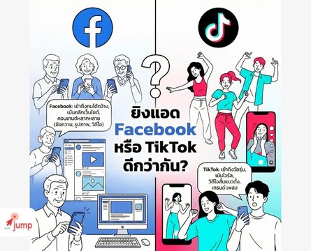 ยิงแอด Facebook หรือ TikTok ดีกว่ากัน