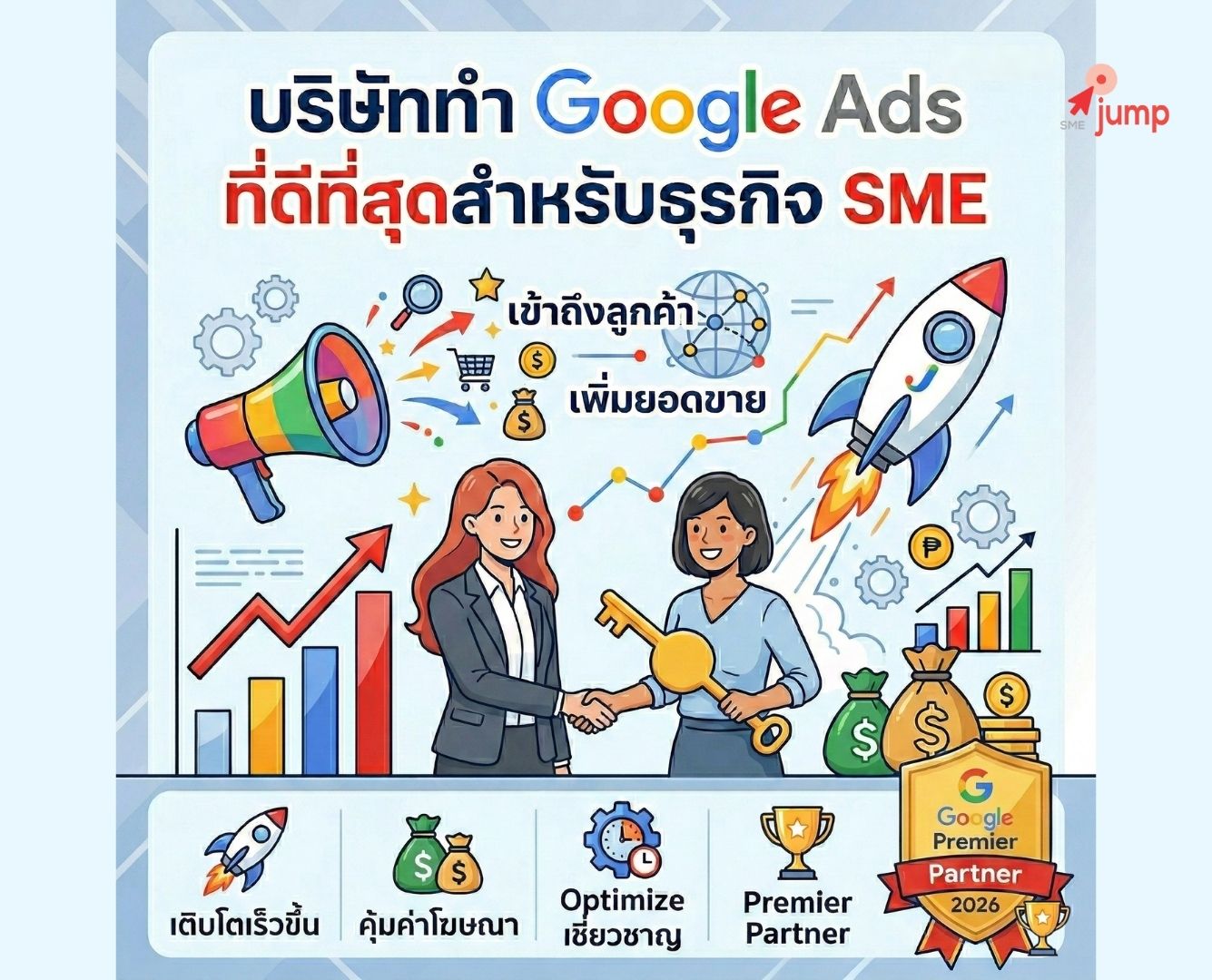 บริษัททำ Google Ads ที่ดีที่สุดสำหรับธุรกิจ SME บริษัททำ Google Ads ที่ดีที่สุดสำหรับธุรกิจ SME