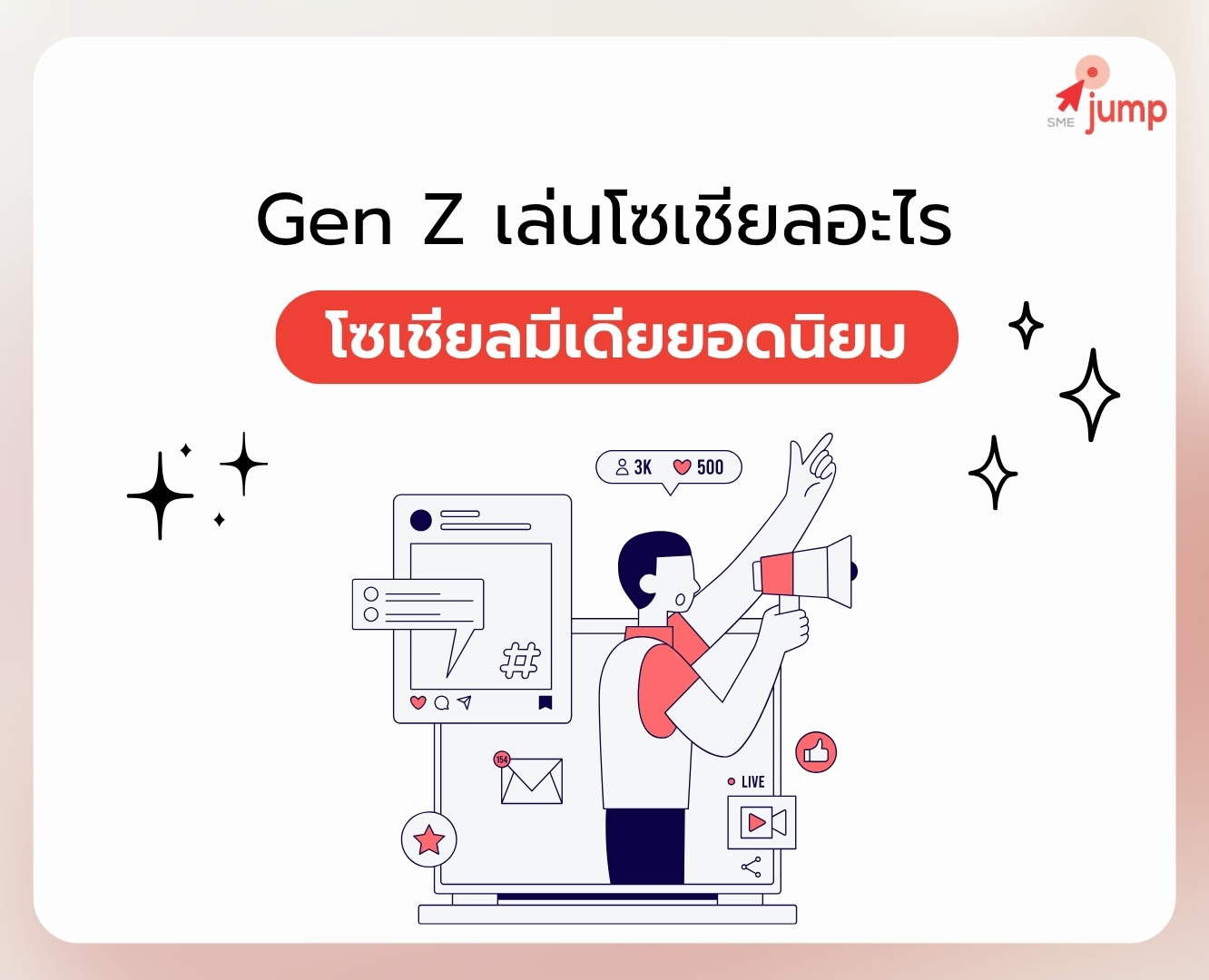 Gen Z เล่นโซเชียลอะไร