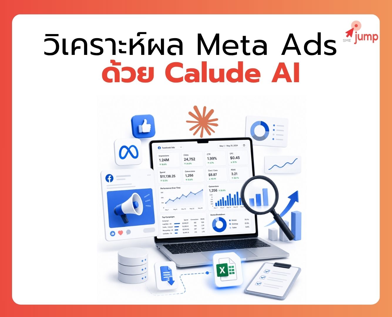 วิเคราะห์ Facebook Ads ด้วย AI